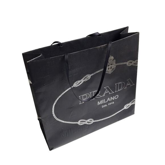 Prada Shopping Bag Gift Present Luxury Designer Shopper Tote - Picture 2 of 15